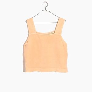 Madewell Sunside Button-Back Top Size Medium EUC